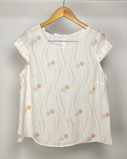 Blusa Gola Redonda Estampada 91822