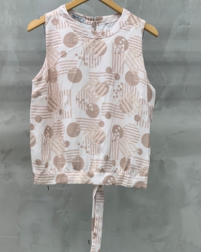 Cropped Plus Estampada 8029