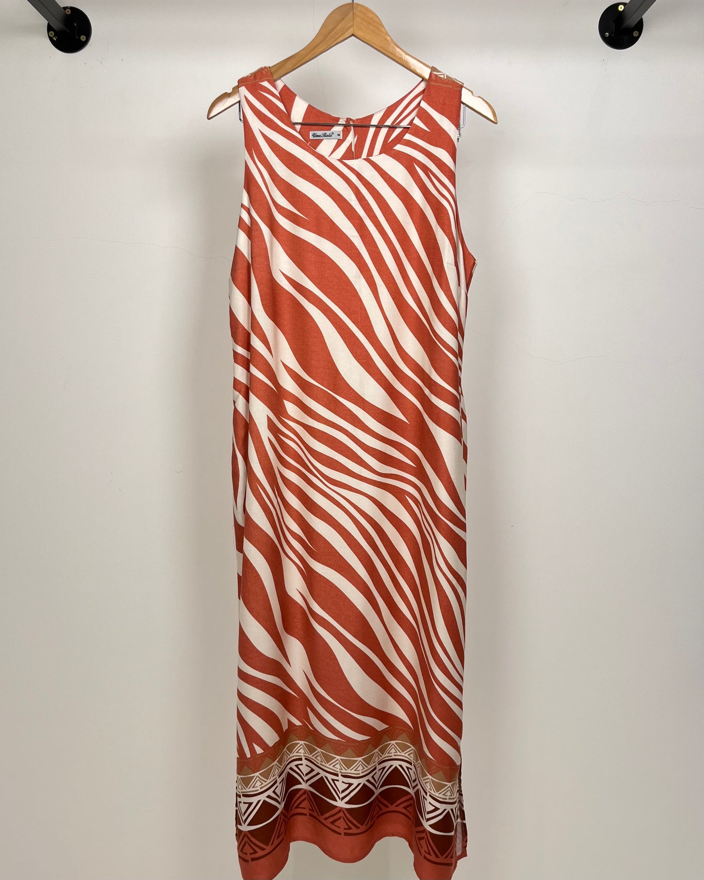 Vestido Midi Regatão Estampado 90506