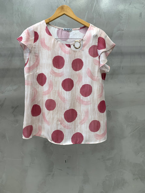 Blusa Com Detalhe de Argola 50861