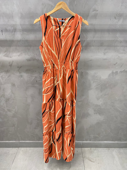Vestido Longo Estampado Três Marias 70371