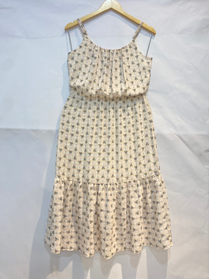 Vestido Midi Gola Franzida 60641