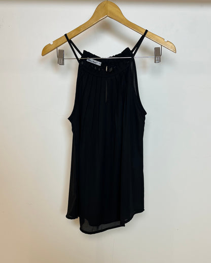 Regata Alça Fina Drapeada 49735