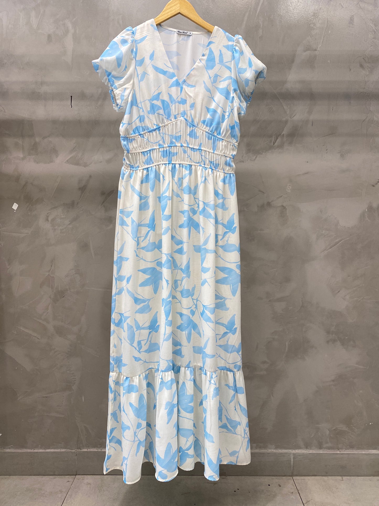 Vestido Longo Acinturado 90983
