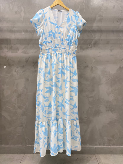 Vestido Longo Acinturado 90983