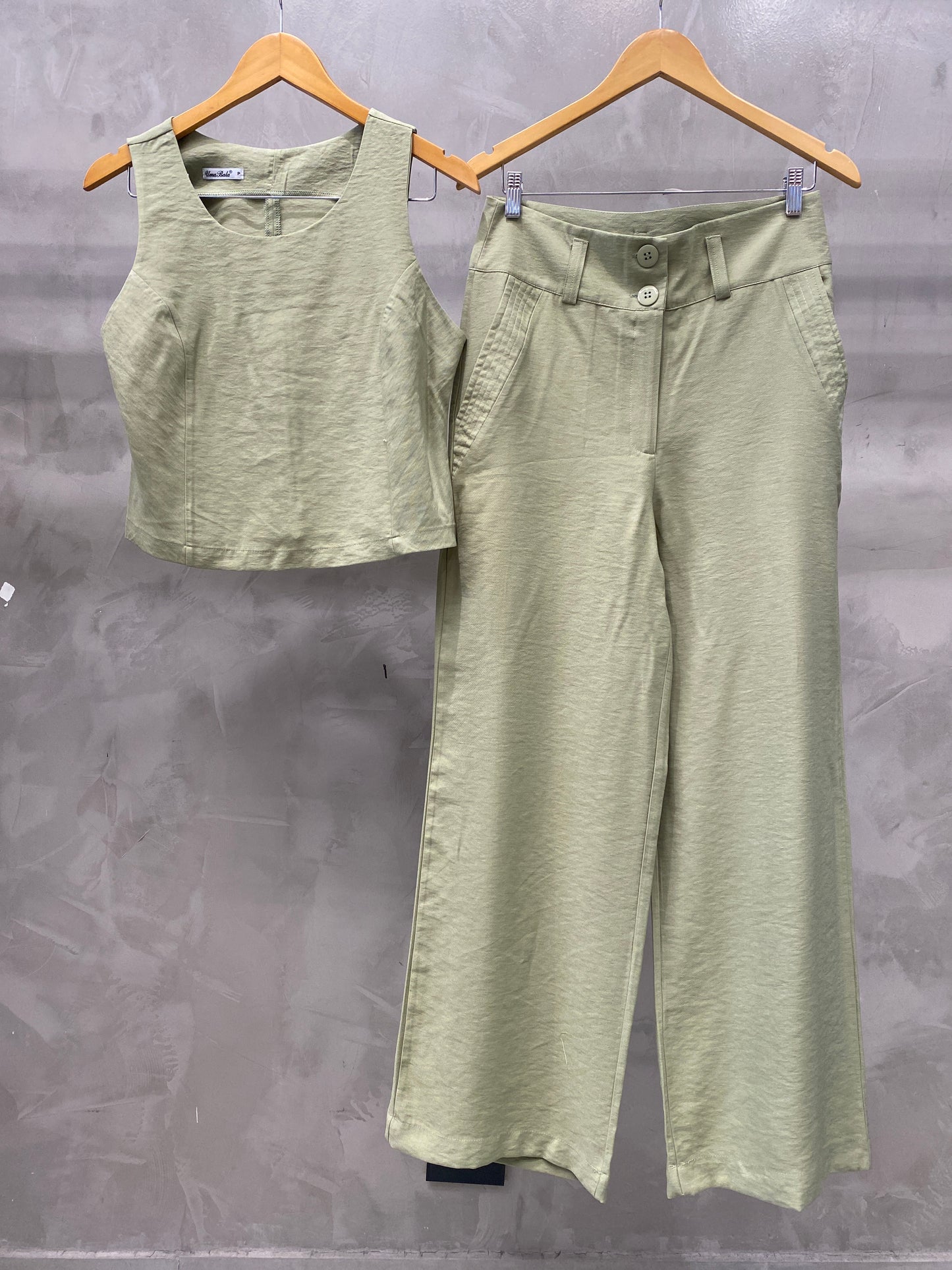 Conjunto calça e Cropped 91272