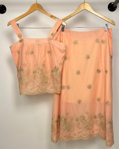 Conjunto De Lese Com Blusa e Saia 92031