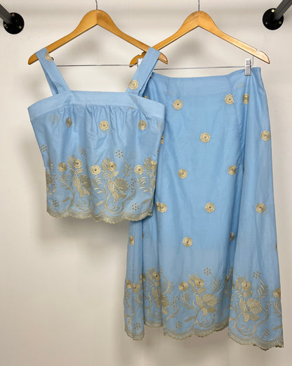 Conjunto De Lese Com Blusa e Saia 92031