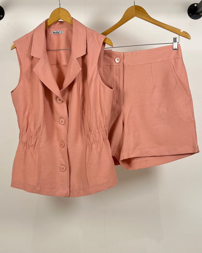 Conjunto Plus Colete e Shorts 91311