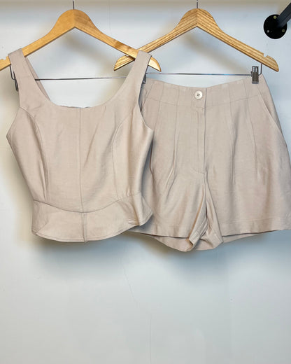 Conjunto Cropped e Shorts 91940
