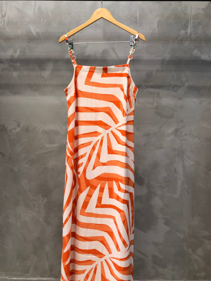 Vestido Longo Alça Pedras 90430