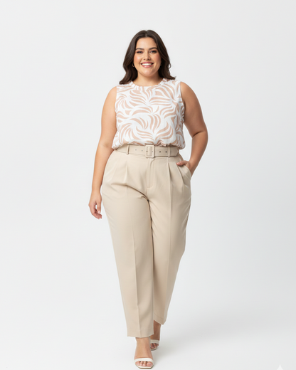 Cropped Plus Estampado 80297