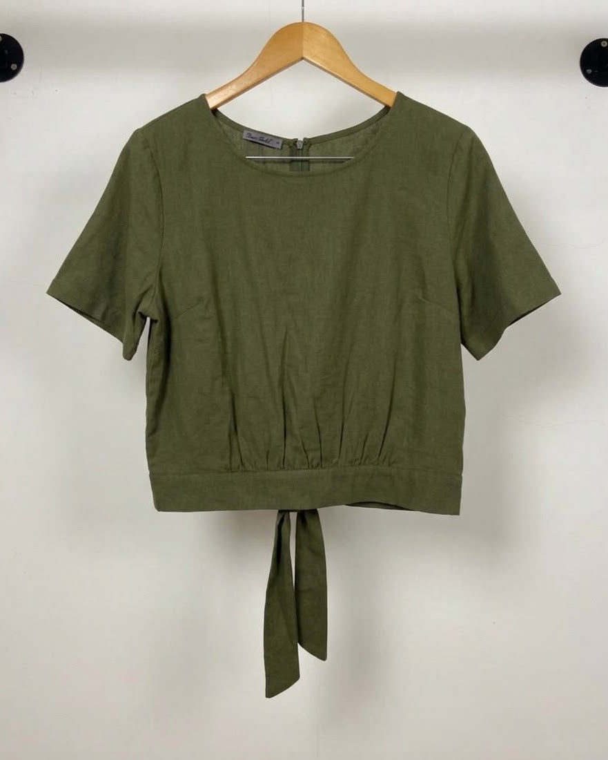 Cropped De Viscose 90202
