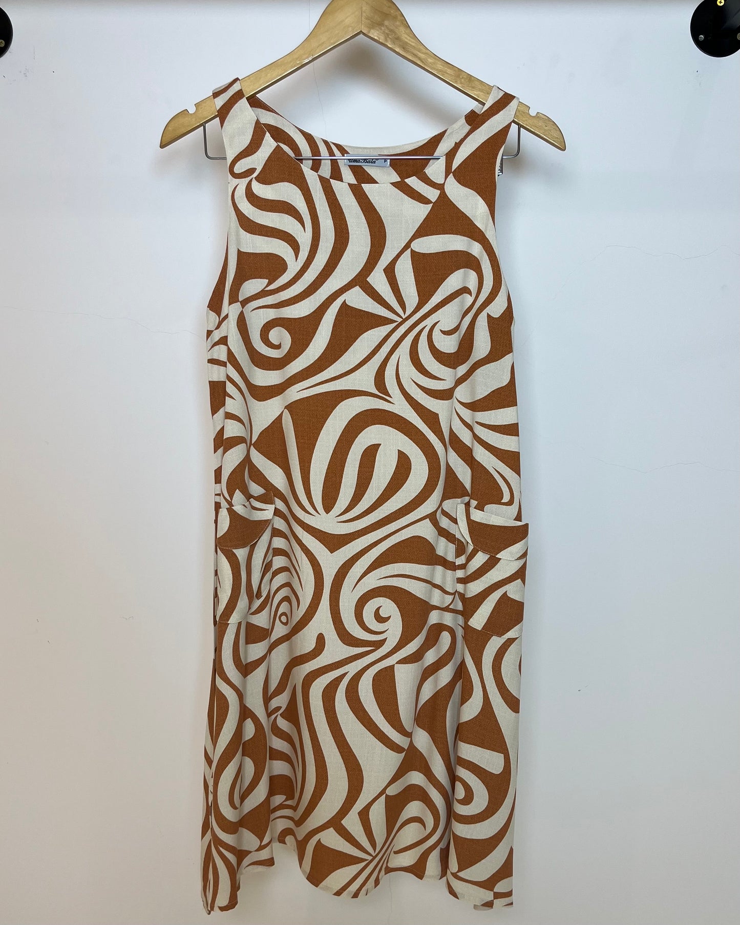 Vestido Curto Regata Estampado 90312