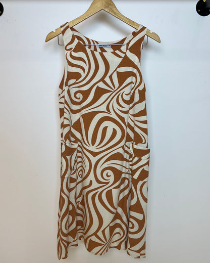 Vestido Curto Regata Estampado 90312