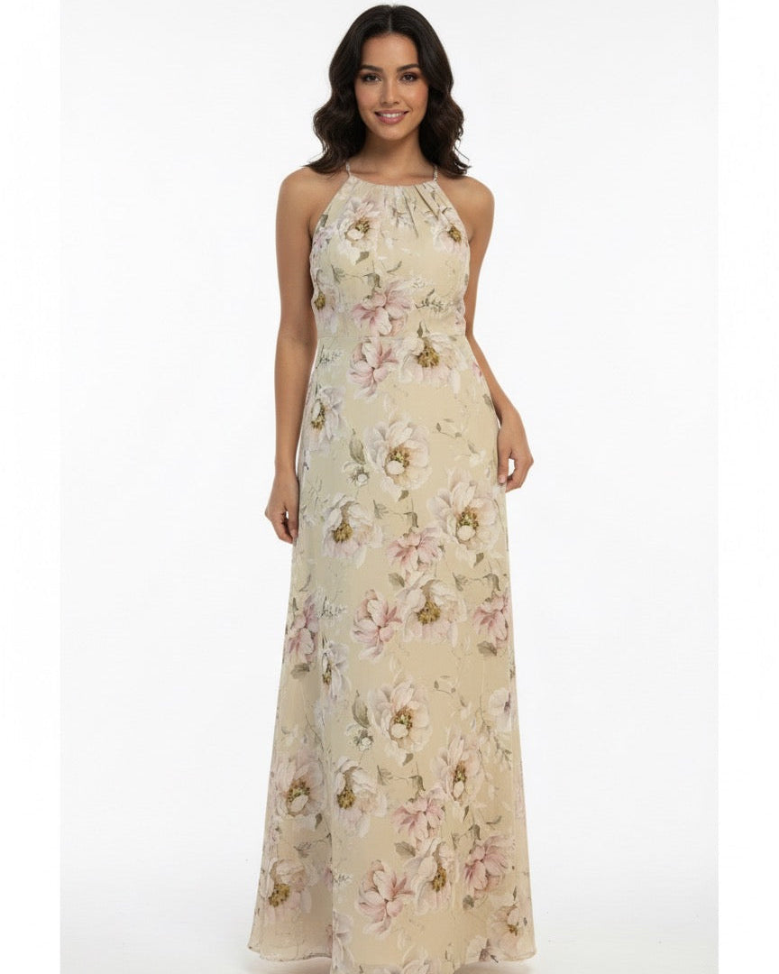 Vestido Longo Estampado 47978