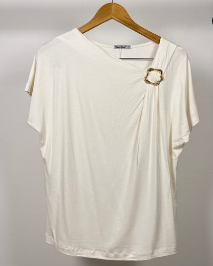 Blusa Plus com Detalhe Fivela 92230