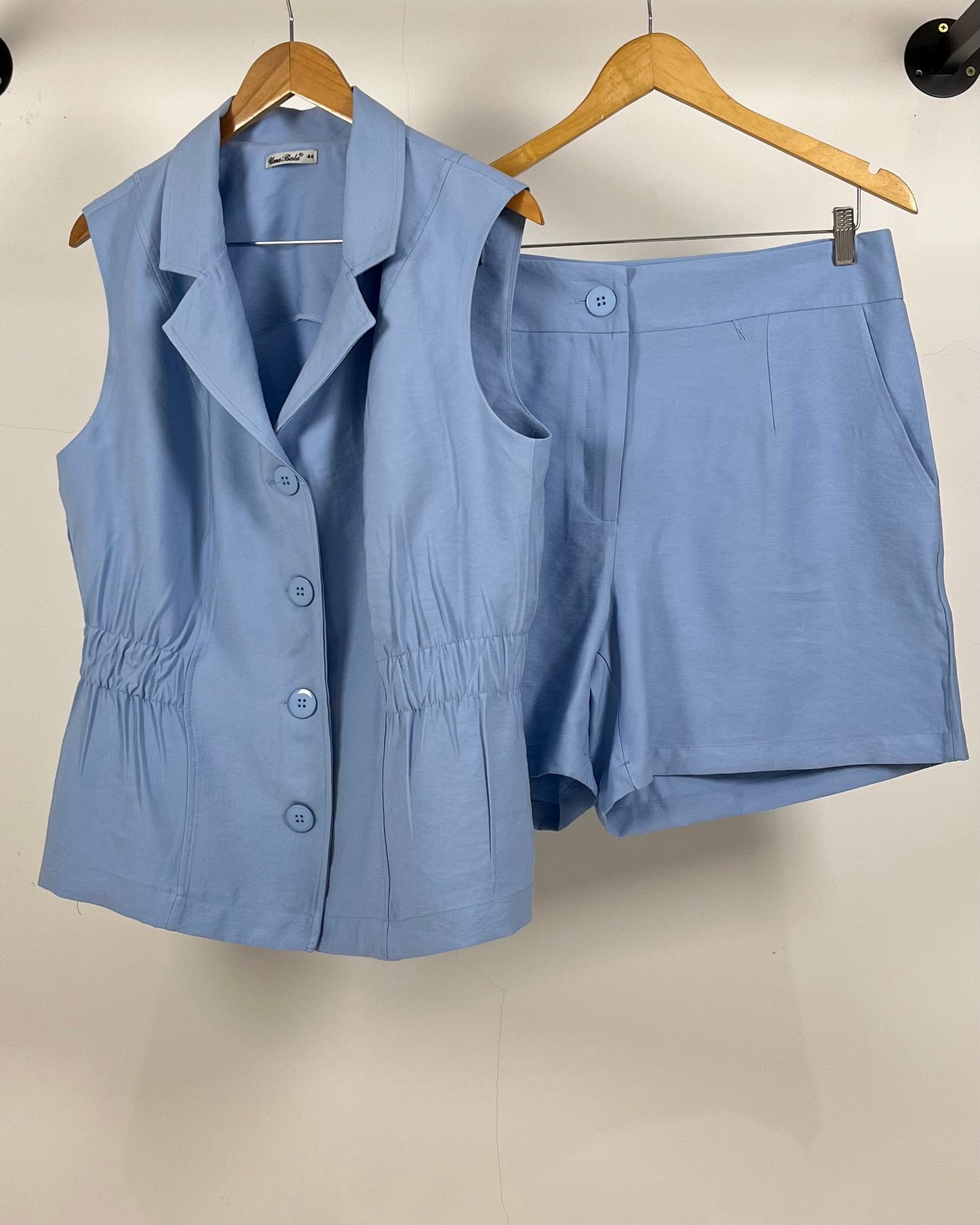 Conjunto Plus Colete e Shorts 91311