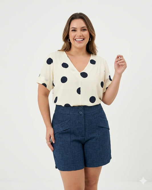 Blusa Plus Póa 92071