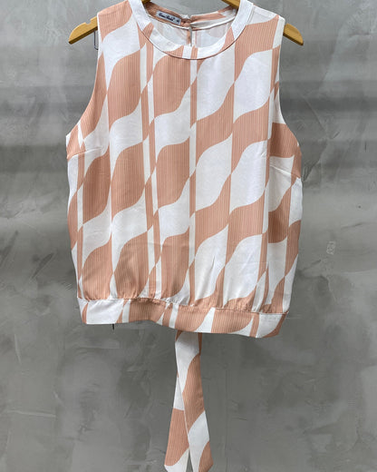 Cropped Plus Estampada 8029