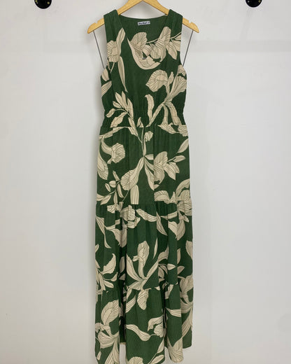 Vestido Longo Estampado Três Marias 70372
