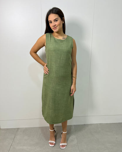 Vestido Midi Polymelange 91060