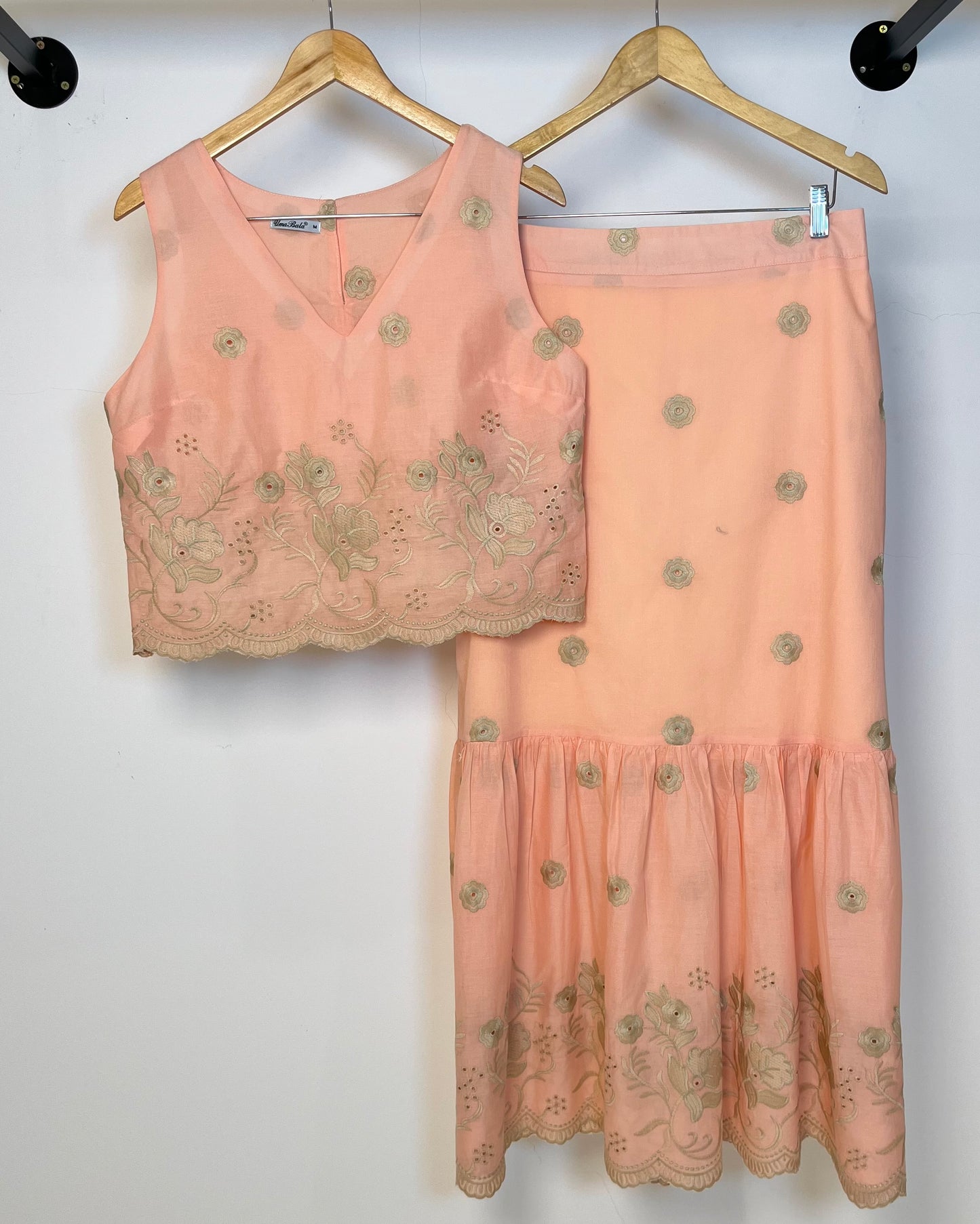 Conjunto Cropped e Saia Longa 91960