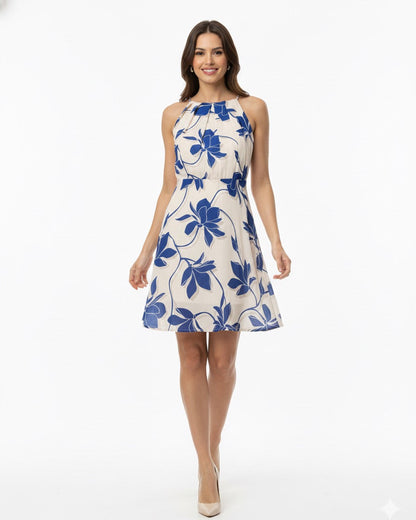 Vestido Curto Estampado 49061