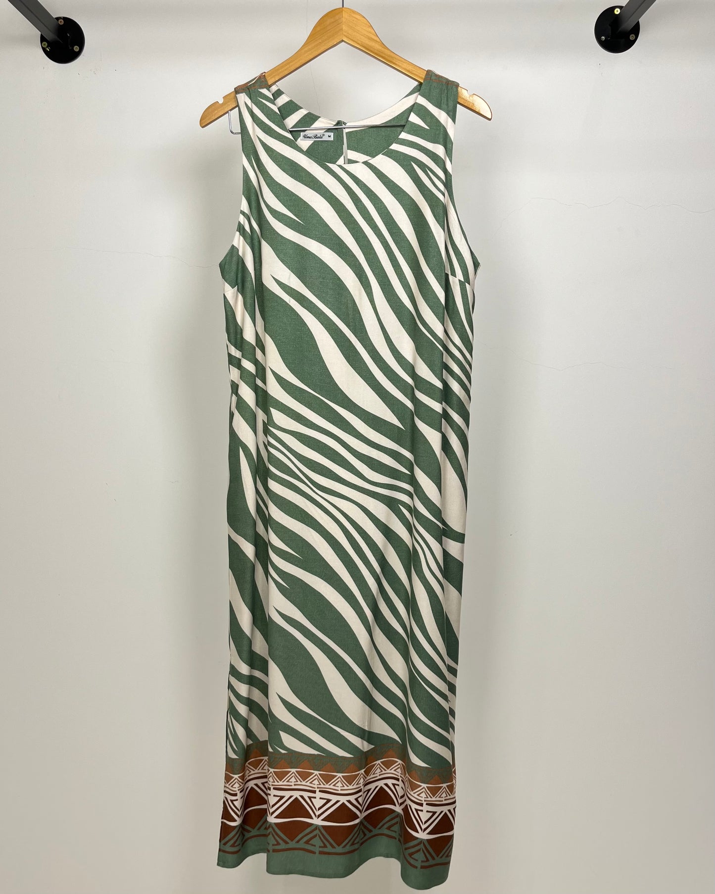 Vestido Midi Regatão Estampado 90506