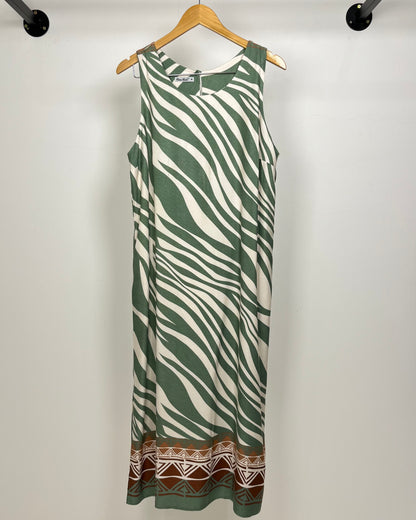 Vestido Midi Regatão Estampado 90506