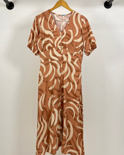 Vestido Midi Estampado 70285