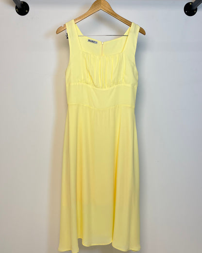 Vestido Midi liso 91791