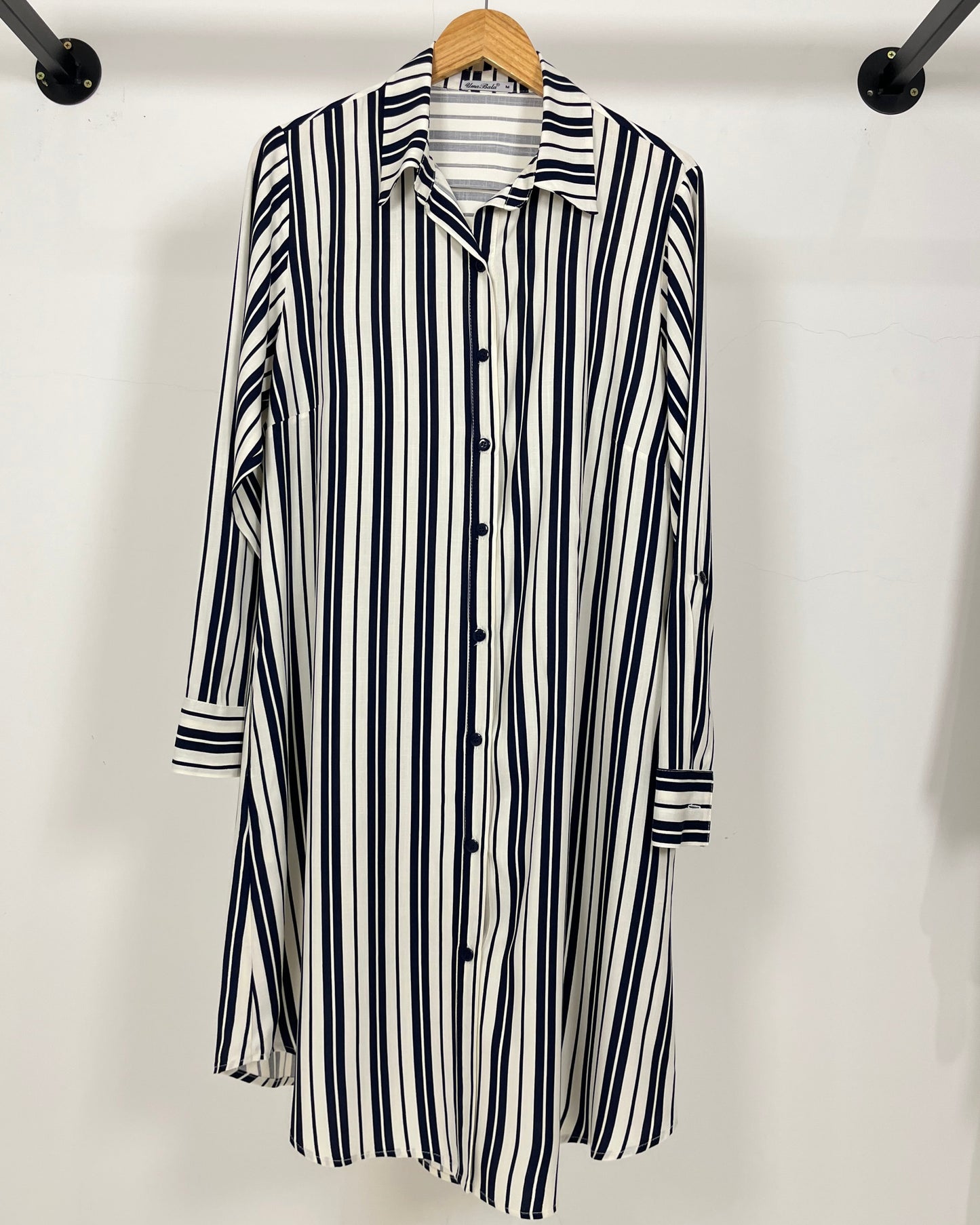 Chemise Listrado Manga Longa 92150