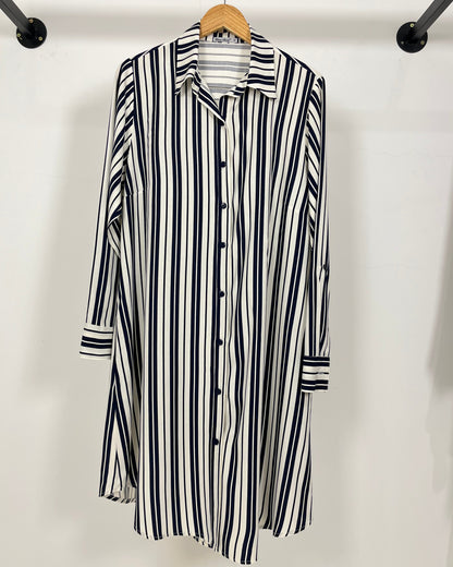 Chemise Listrado Manga Longa 92150