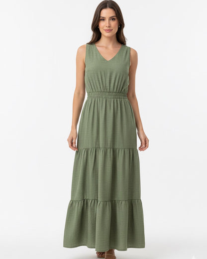 Vestido Longo Liso Três Marias 70370