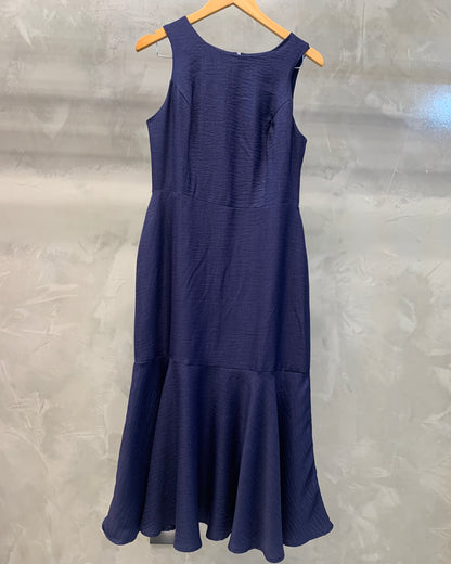 Vestido Midi Acinturado Melange 90211