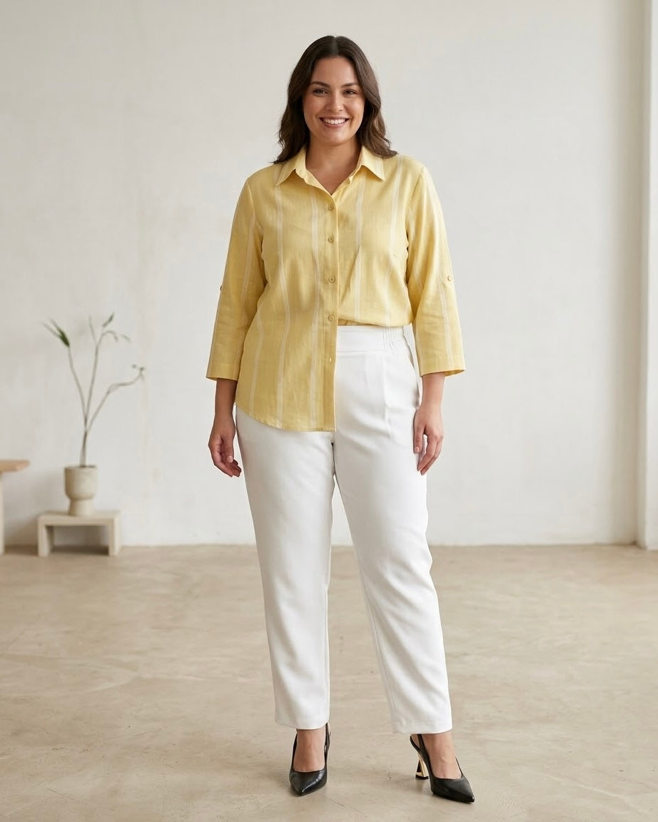 Camisa Plus Listrada 92083