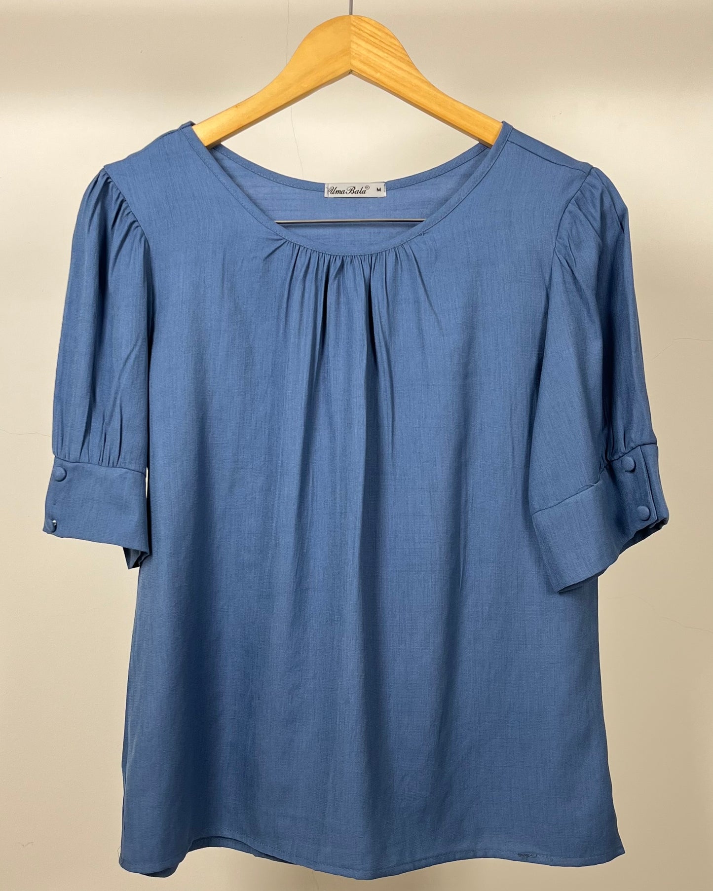 Blusa Manga Bufante Lisa 60056