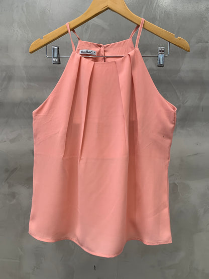 Regata Crepe Alça Fina Lisa 48821