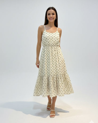 Vestido Midi Gola Franzida 60641