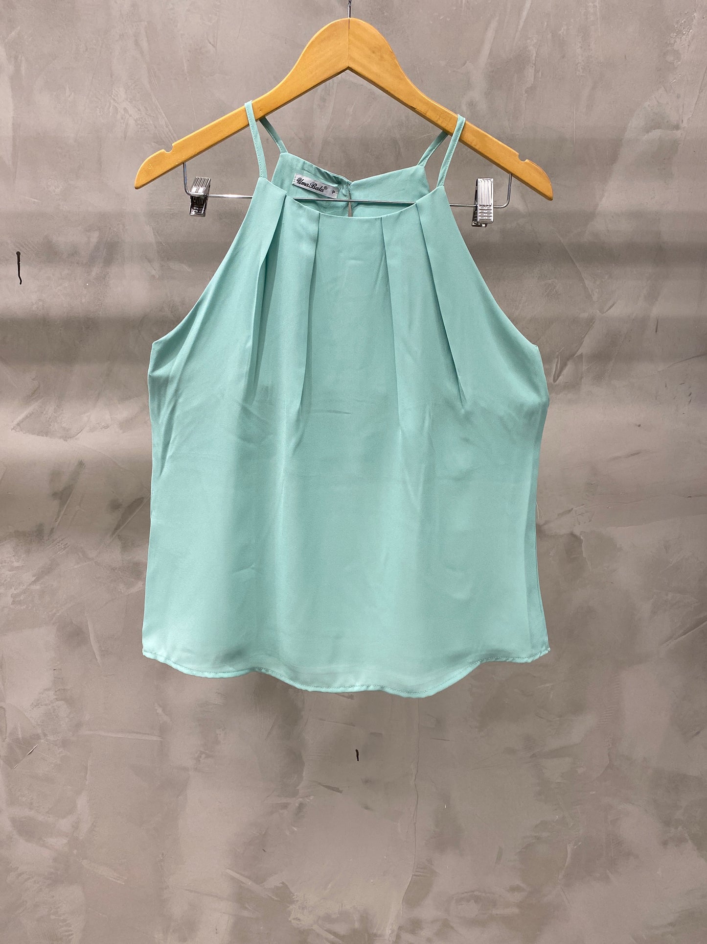 Regata Crepe Alça Fina Lisa 48821