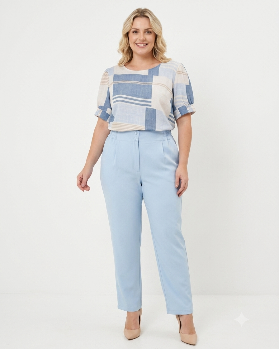 Calça Plus Reta 30050