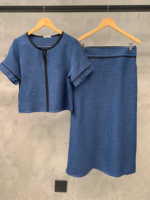 Detalhe da cor Azul Jeans