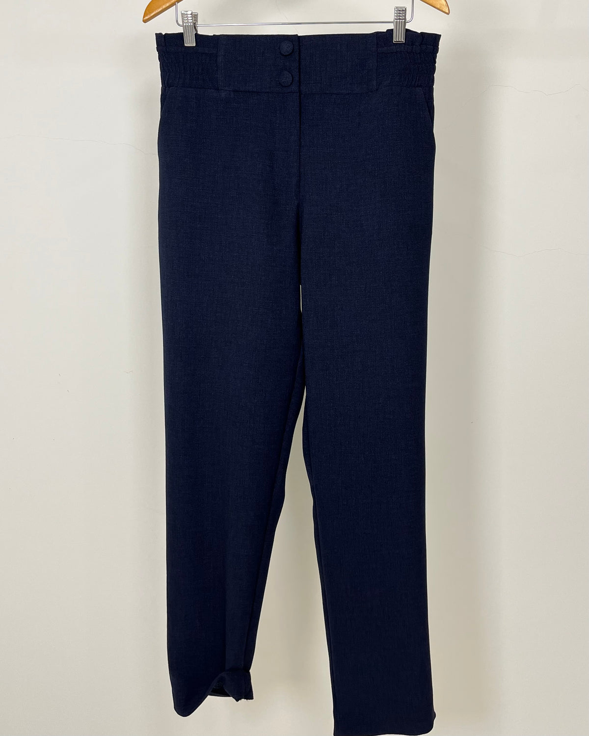Calça Plus Polylinho Elástico 02959