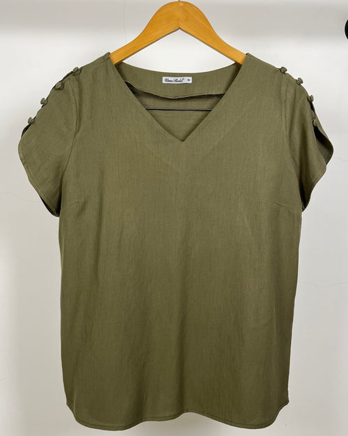 Detalhe da cor Militar