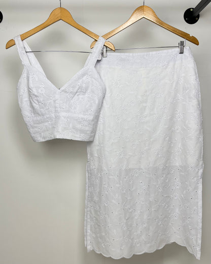 Conjunto de Lese Cropped e Saia 91970