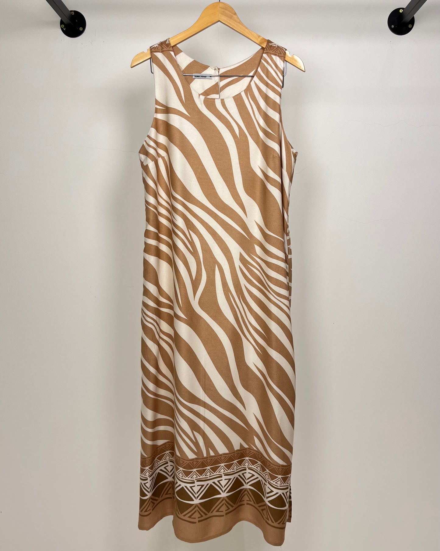 Vestido Midi Regatão Estampado 90506