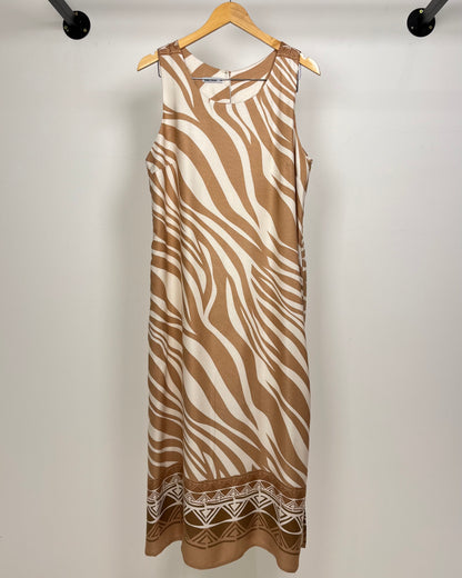 Vestido Midi Regatão Estampado 90506