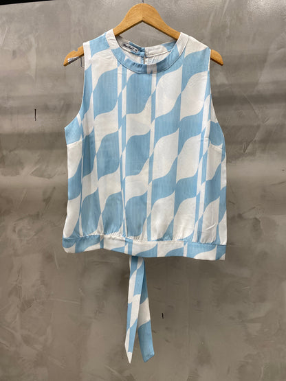 Cropped Plus Estampada 8029