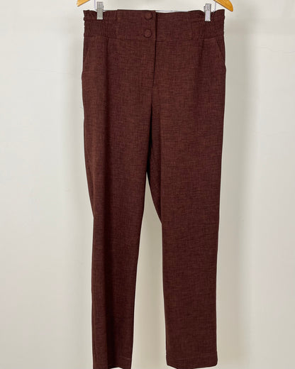 Calça Plus Polylinho Elástico 02959